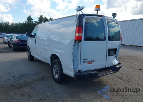 2010 GMC Savana 2500 Work Van from USA, damaged, VIN 1GTZGFBA9A1133816